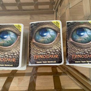 2000 Dinosaur Movie Disney Video Showcase McDonalds Happy Meal Lot Of 3